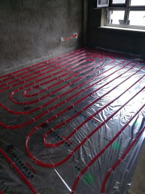 高碑店东店G区47-6弗沃德地暖管施工全纪录 细节决定温暖